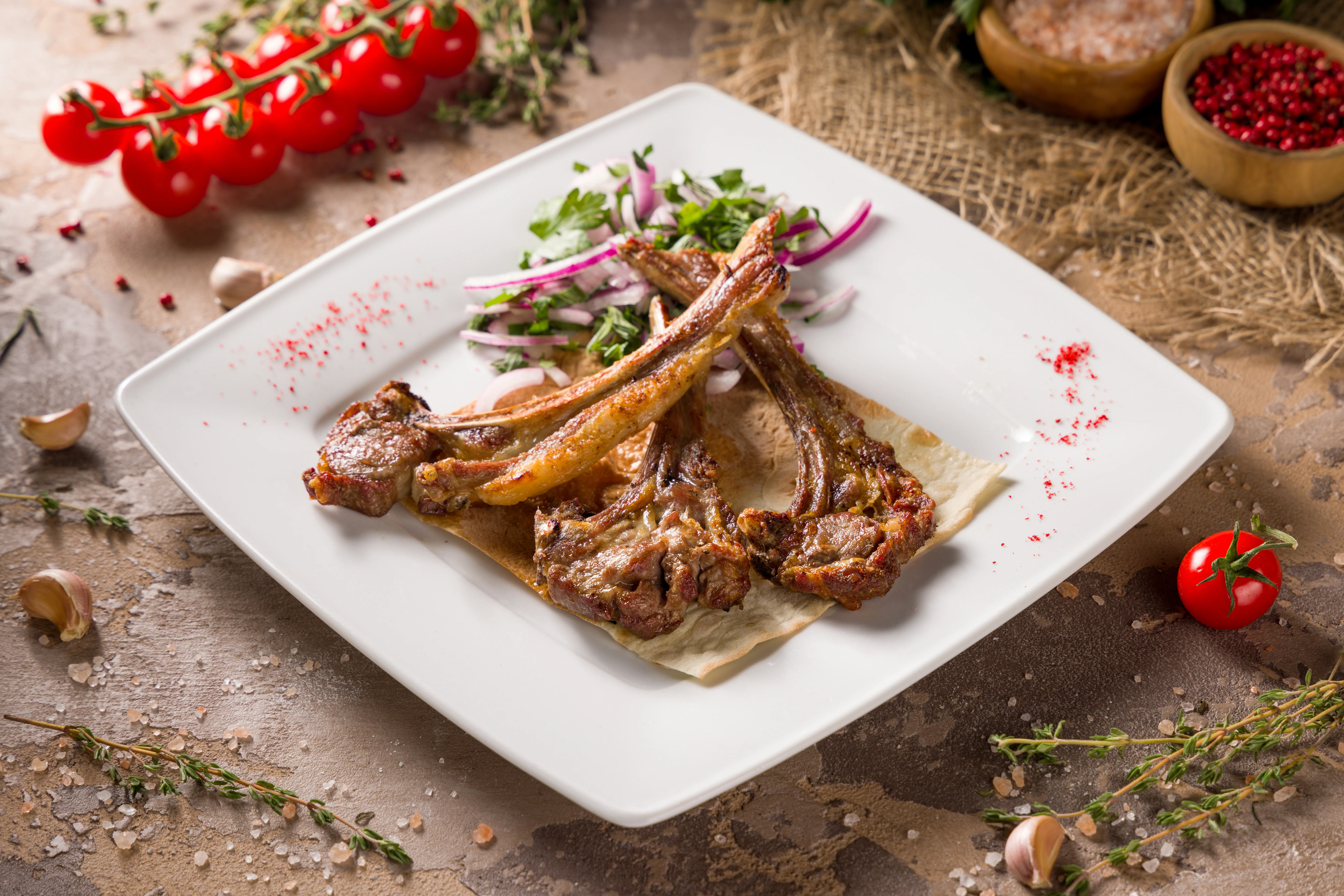 Баранина корейка (вариант)